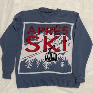 Boohoo Blue Après Ski Sweater